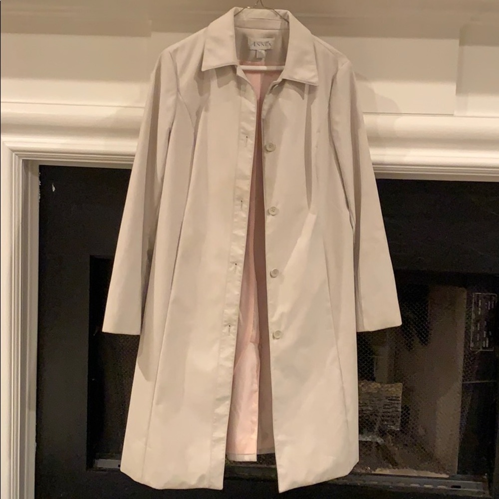 Ladies beige trench Raincoat